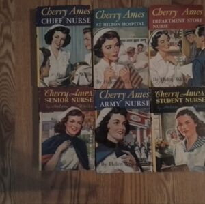 VTG Cherry Ames Book Collection - Set of 6